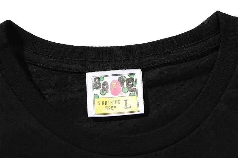 BAPE Ape Head Graphic T-Shirt — neck_label