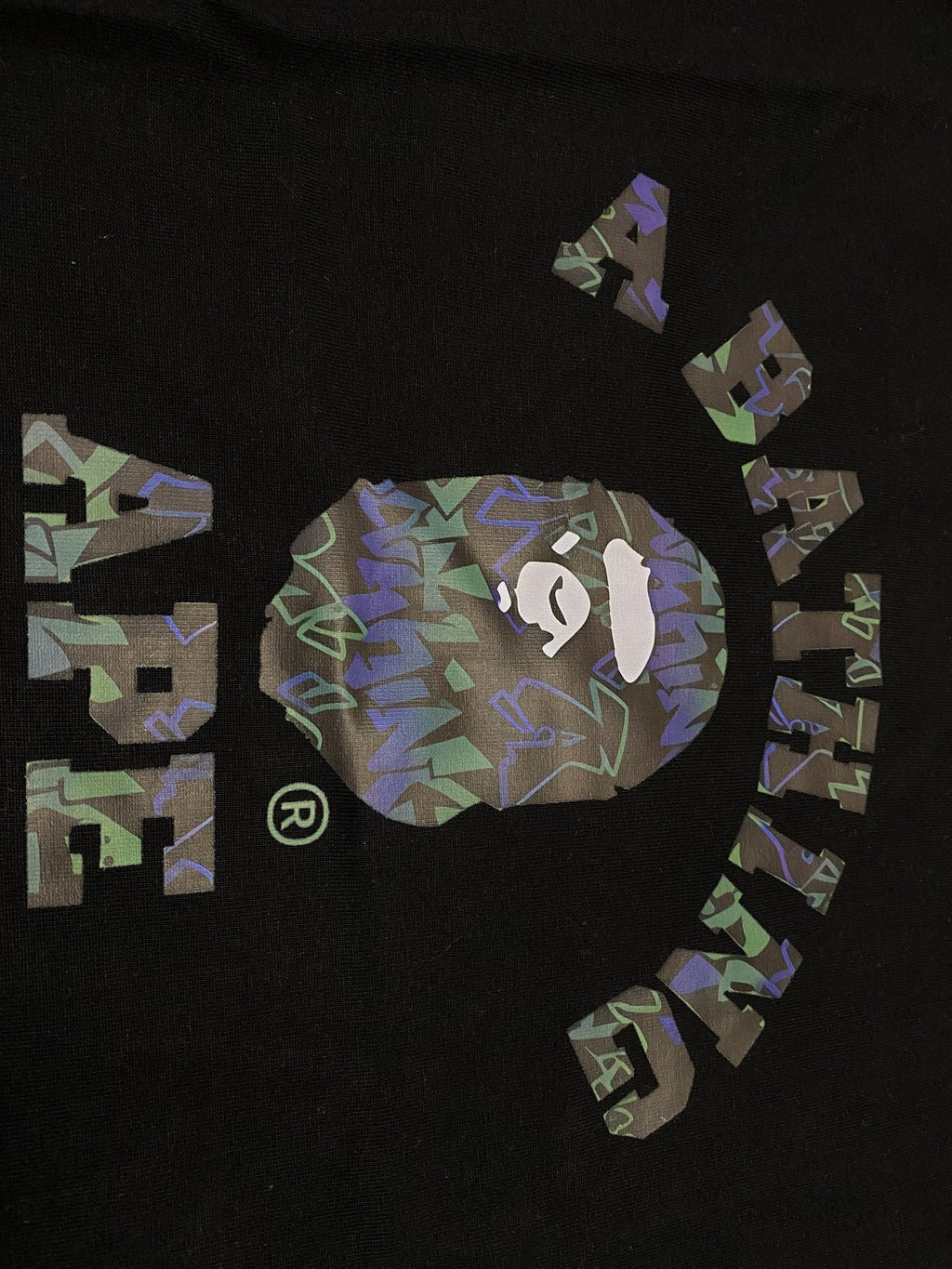 BAPE Front Graphic T-Shirt — detail