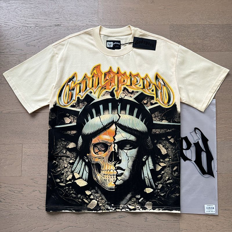 Godspeed Out of Many One Graphic T-Shirt — context