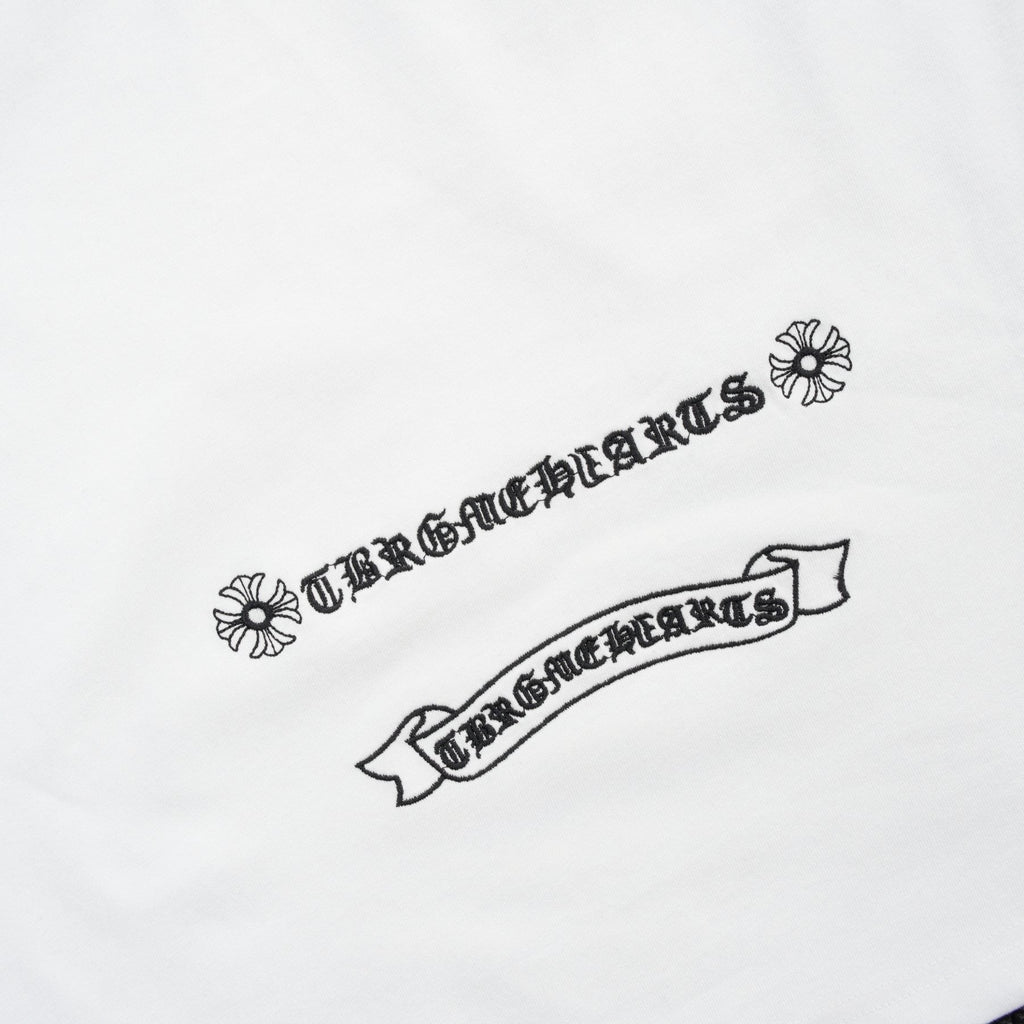 Chrome Hearts Contrast Cross Applique T-Shirt — detail