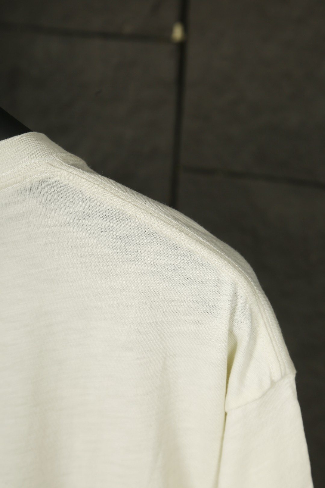 Test2-Ralph Lauren Palm Tree Slub Cotton T-Shirt — fabric