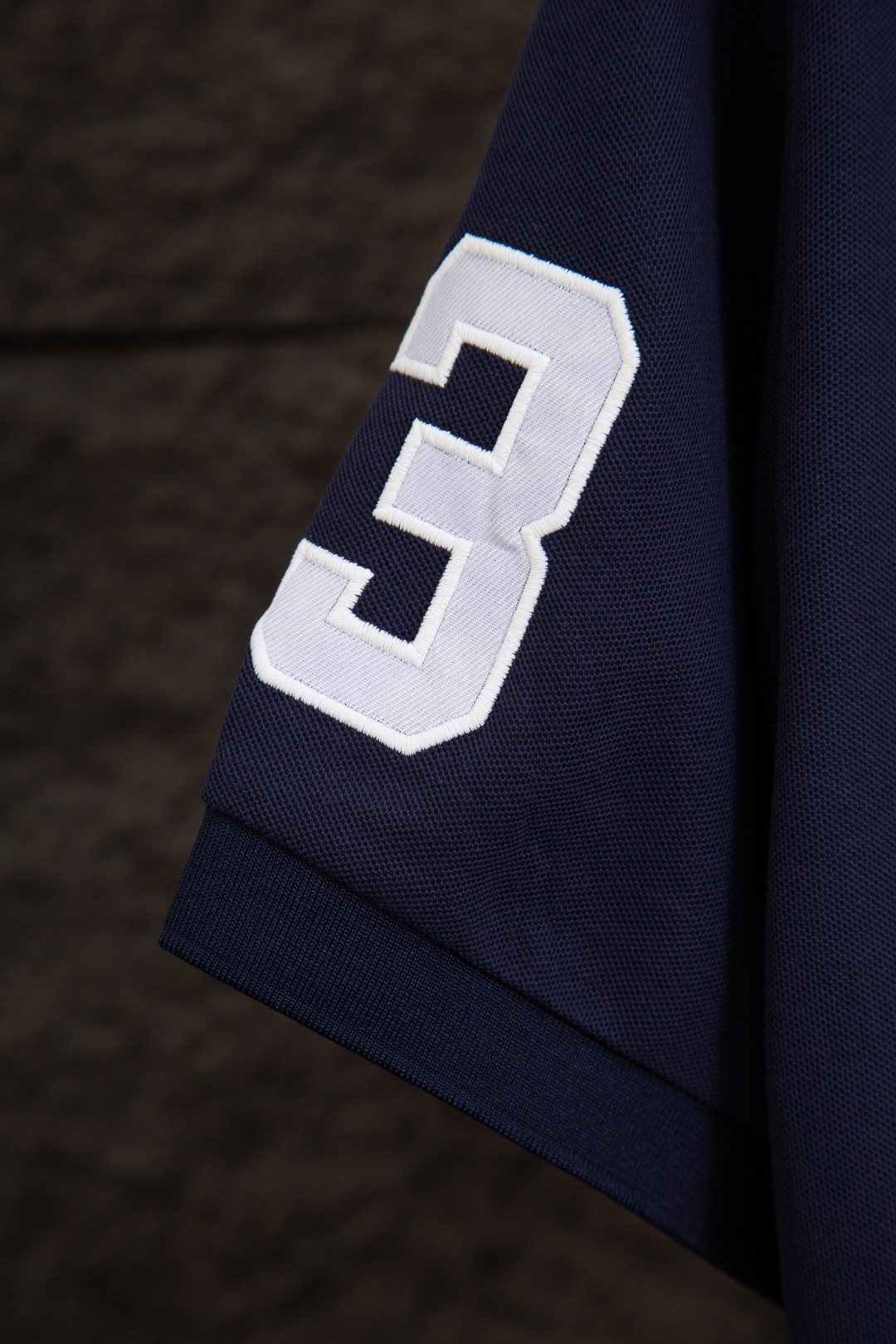 Test2-Ralph Lauren Embroidered Horse Short-Sleeve Polo Shirt — detail